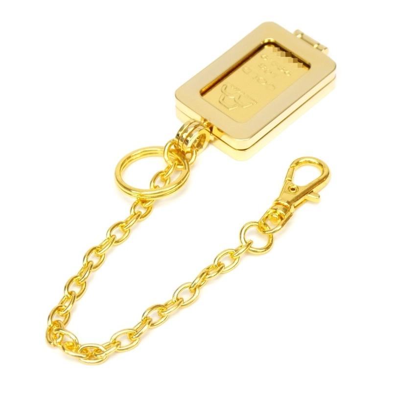 新品】日本マテリアル 純金インゴット 10g 選べるキーチェーン