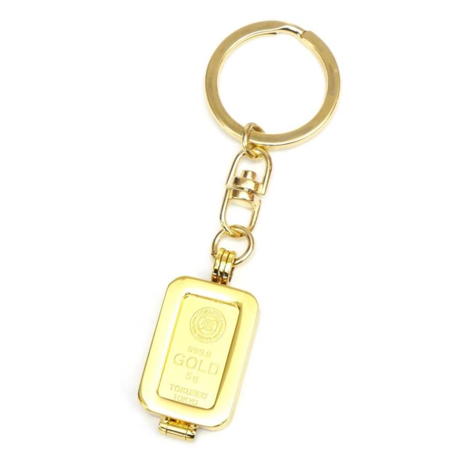 新品】徳力本店 純金インゴット 5g 選べるキーチェーン/キーホルダー