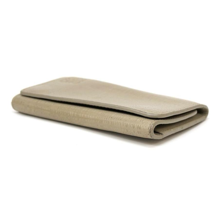 LOEWE（ロエベ） LOEWE 6連キーケース ベージュ系 レザー 【中古