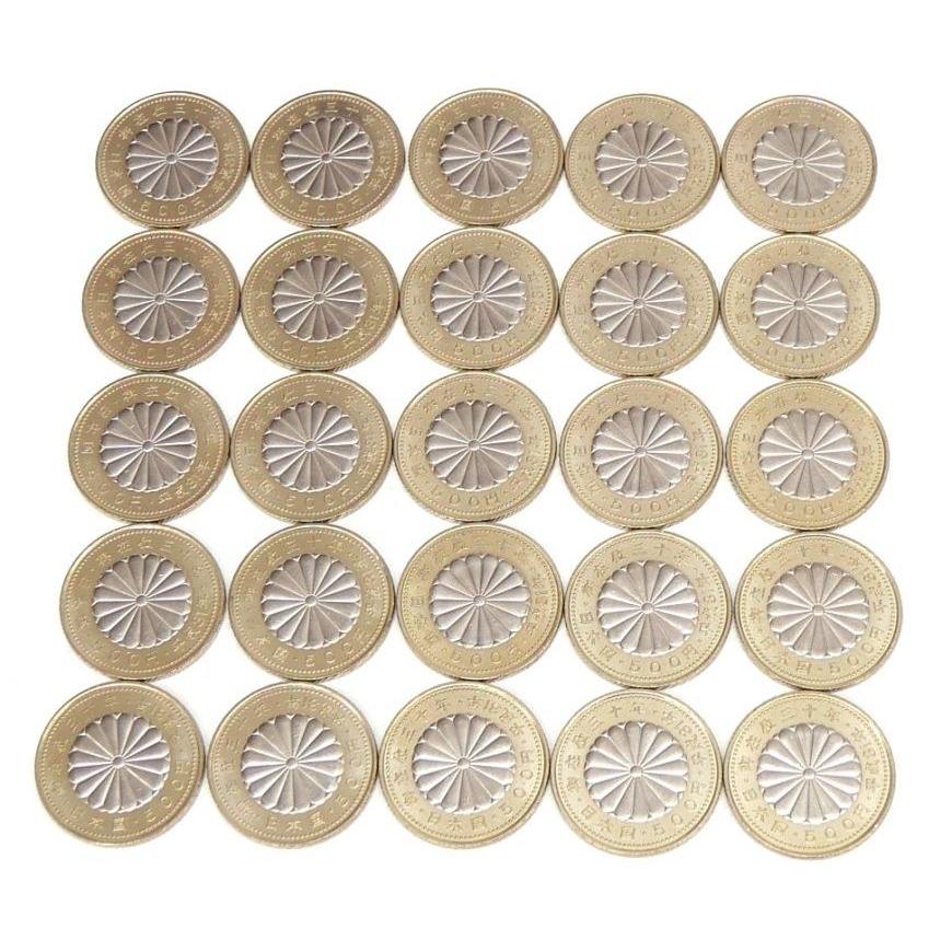 500円記念硬貨いろいろ 50枚セット 記念貨幣 【中古】(63245) : 堀田