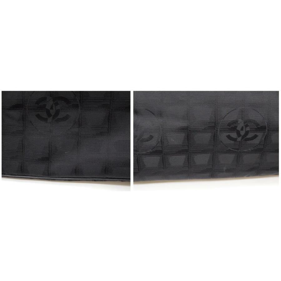 シャネル CHANEL トートバッグ ニュートラベルライン 黒 【中古】(63304)_4