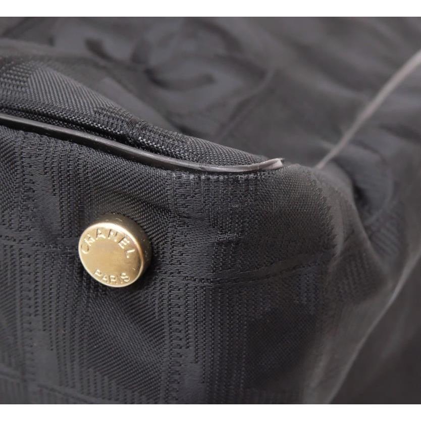シャネル CHANEL トートバッグ ニュートラベルライン 黒 【中古】(63304)_5