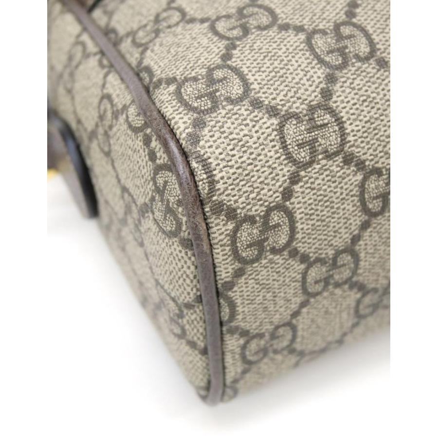 【訳あり極美品】グッチ ショルダーバッグ オフィディア GGスプリーム×レザー GUCCI（グッチ） ショルダーバッグ オフィディア GGスプリーム 【中古