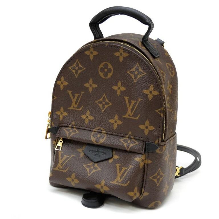 ﾙｲ･ｳﾞｨﾄﾝ ﾘｭｯｸ ﾊﾟｰﾑｽﾌﾟﾘﾝｸﾞｽ ﾊﾞｯｸﾊﾟｯｸ MINI M44873 ﾓﾉｸﾞﾗﾑ 【中古】(63596) LOUIS VUITTON（ルイ・ヴィトン） リュック パームスプリングス バック