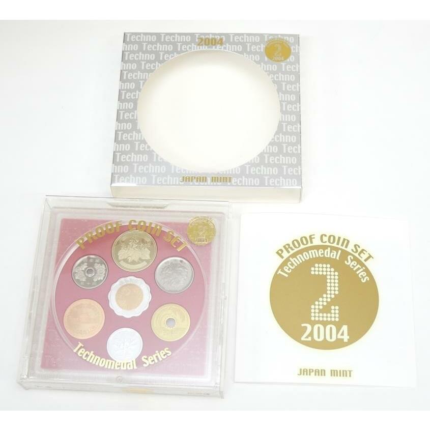 テクノメダルシリーズ2 プルーフ貨幣セット 2004年 ミントセット(63635