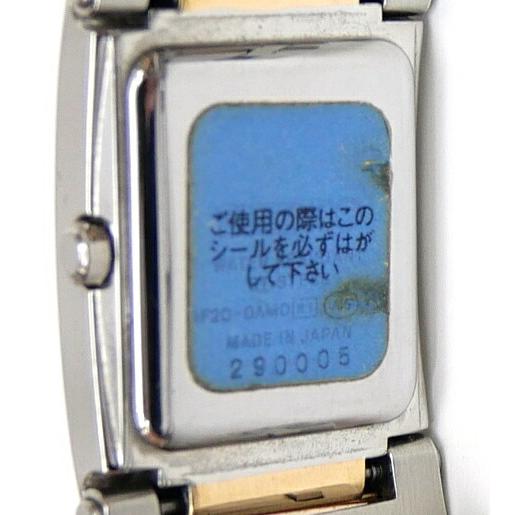 SEIKO 腕時計 クオーツ セイコーIU 1F20-0AM0 シェル盤 ステンレススチール 【中古】(63764)｜horita78｜05