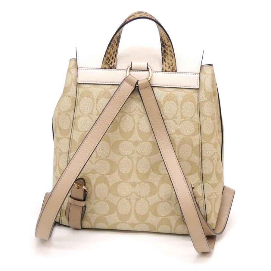 COACH（コーチ） リュック ブロックド シグネチャー キャンバス クリオ 