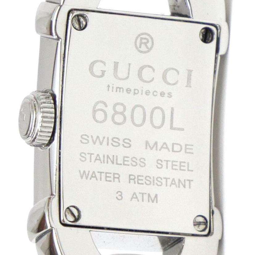 GUCCI（グッチ） 腕時計 クオーツ バングルウォッチ 6800L ピンク
