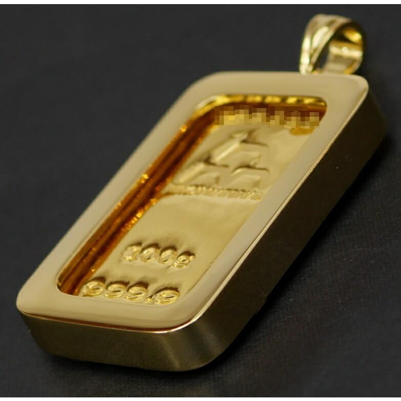 新品】日本マテリアル 純金インゴット 100g ペンダントトップ チャーム