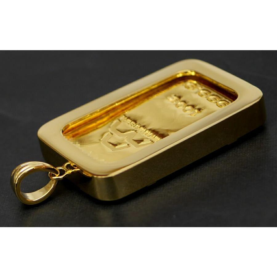 新品】日本マテリアル 純金インゴット 100g ペンダントトップ チャーム