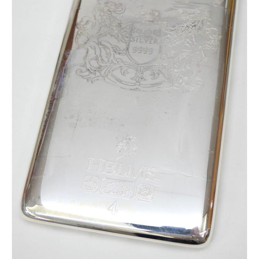 ヘルムス HELMS 純銀インゴット シルバーバー ingot /シルバー/SV999.9 1000g(1kg)(64091)｜horita78｜04