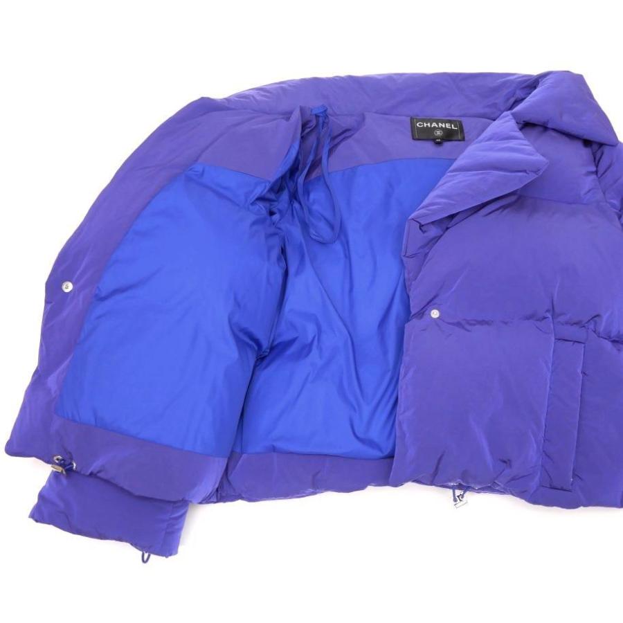 CHANEL（シャネル） ショート丈ダウンジャケット ウルトラバイオレット