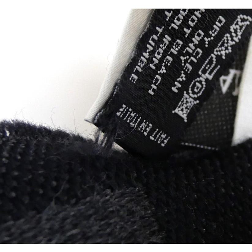 GIORGIO ARMANI ロゴ マフラー 黒×グレー 【中古】(64224) : 堀田商事