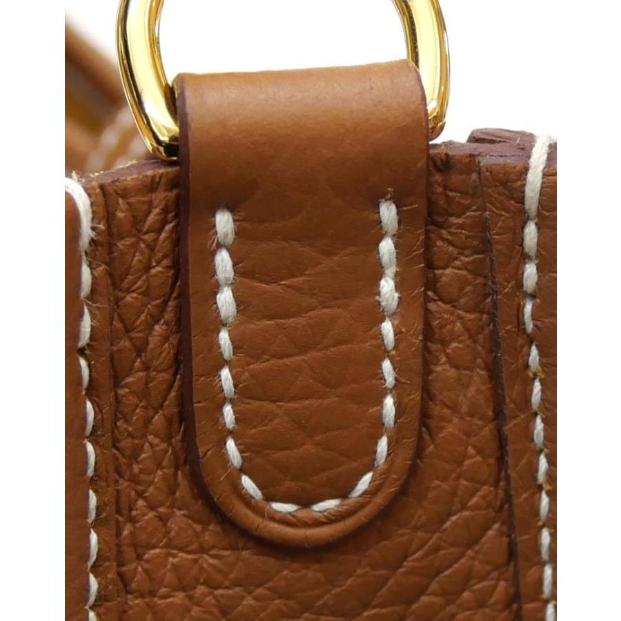 HERMES ショルダーバッグ エブリンTPMアマゾン B刻印 G金具 ゴールド トリヨンクレマンス(64286) HERMES（エルメス） ショルダーバッグ エブリンTPMアマゾン B刻印 G