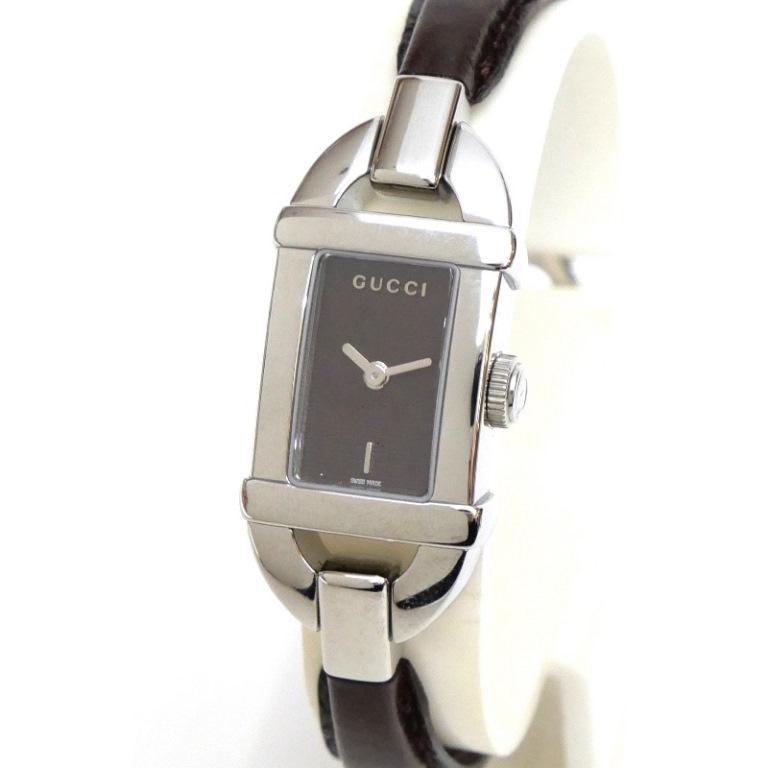 GUCCI（グッチ） 腕時計 クオーツ 6800L ブラウン 【中古】(64311