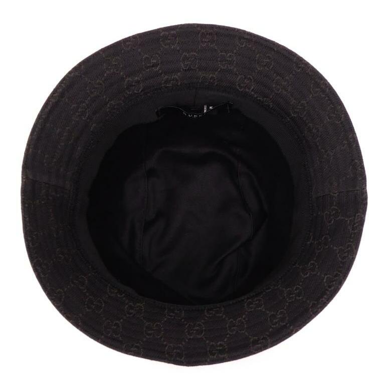 GUCCI（グッチ） GUCCI GGキャンバス 帽子 ハット ブラウン 【中古