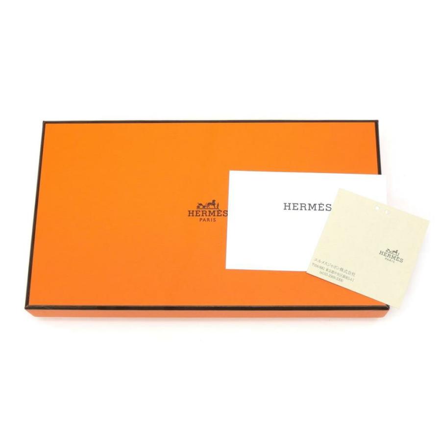 エルメス HERMES 長財布 アザップロング シルクイン B刻印 モーヴペール×パプリカ ヴォー・エヴァーカラー×シルク(64412)の画像