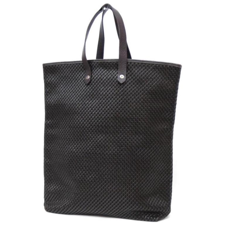 HERMES エルメス トートバッグ アメダバGM ブラウン×黒 【中古】(64562  