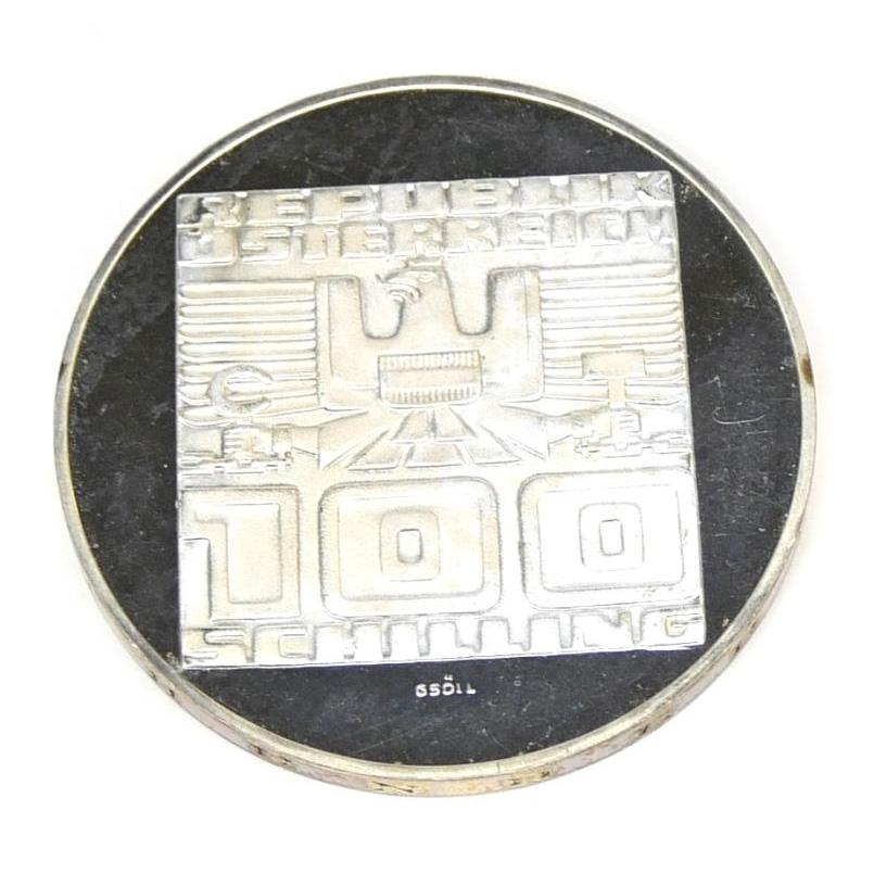 オーストリア 100シリング銀貨 1975年 【中古】(64722) : 堀田商事質店