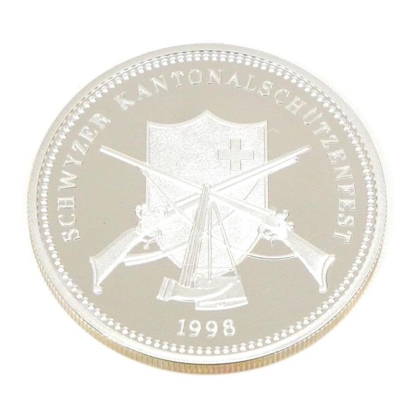 スイス 50フラン銀貨 1998年 射撃祭 【中古】(64751) : 堀田商事質店