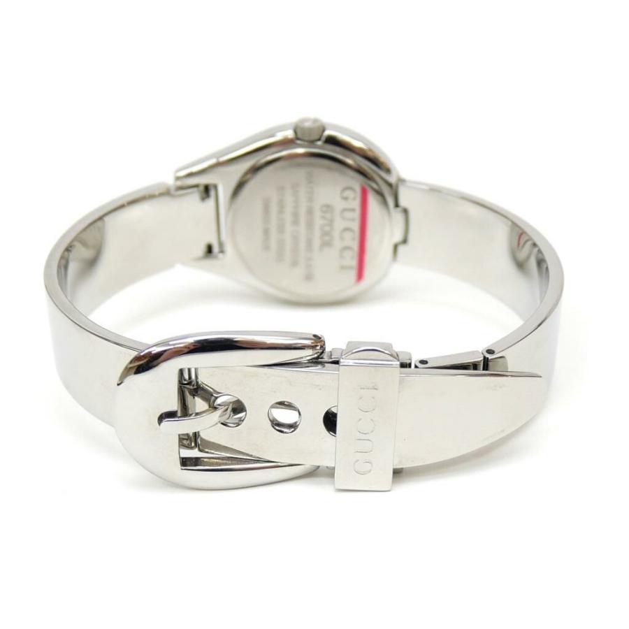 GUCCI（グッチ） レディースウォッチ 腕時計 クオーツ 6700L 黒盤