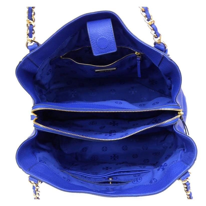 TORY BURCH（トリーバーチ） ブリテン チェーントートバッグ ブルー