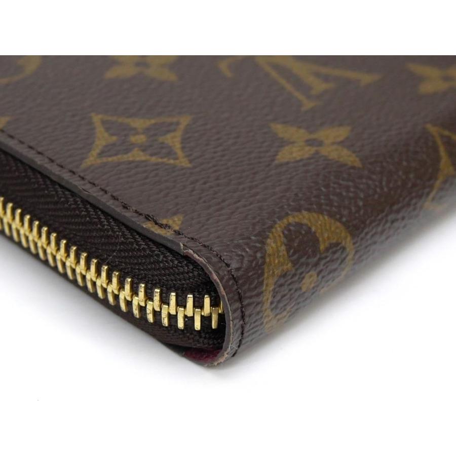 ルイ・ヴィトン LOUISVUITTON 長財布 ポルトフォイユ・クレマンス M60742 モノグラム フューシャ 【中古】(64883)｜horita78｜05