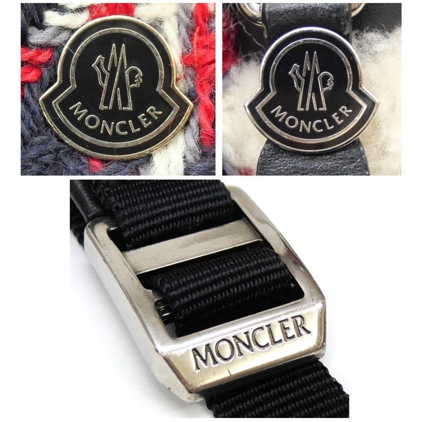 モンクレール MONCLER ムートンポケットバックパック リュック マルチ 【中古】(65010)｜horita78｜09