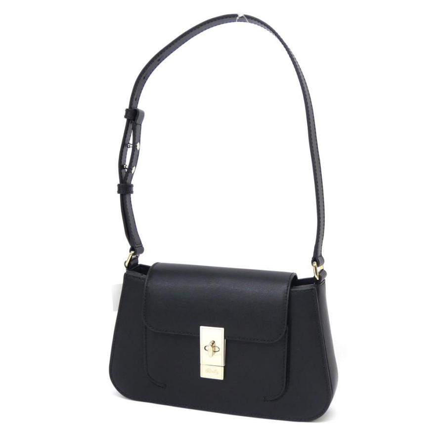 Bally バリー EMERY.O ショルダーバッグ 黒 レザー(65307 Bally バリー EMERY.O ショルダーバッグ 黒 レザー(65307