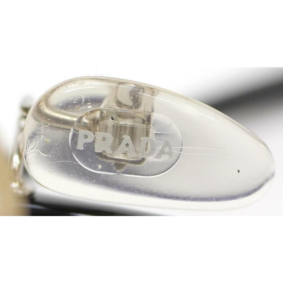 PRADA（プラダ） メガネフレーム 眼鏡 51□16-135 VPR08M-N 黒×白