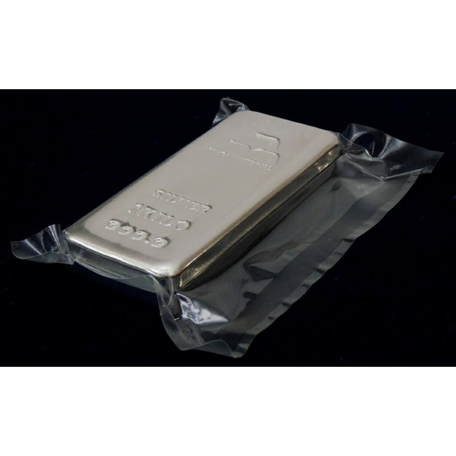 日本マテリアル 純銀 インゴット 1000g(1kg) シルバー/SV999.9 ingot