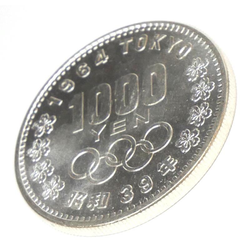昭和39年 東京オリンピック 1000円銀貨 TOKYO 並品 記念貨幣 昭和39年 東京オリンピック 1000円銀貨 TOKYO 並品 記念貨幣