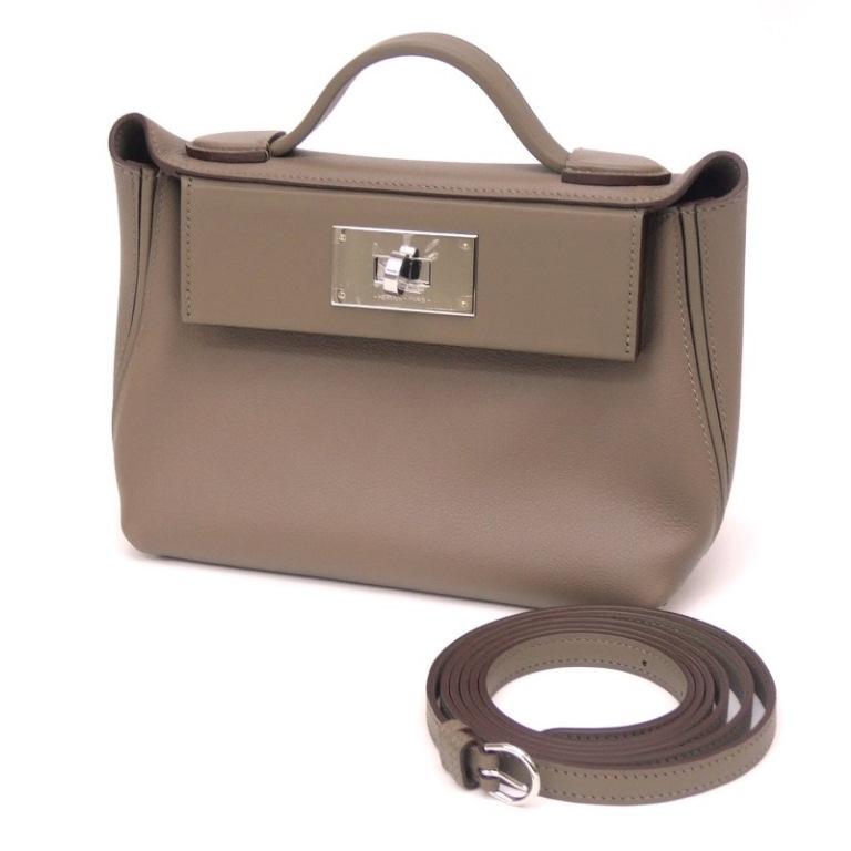 HERMES エルメス ショルダーバッグ ヴァンキャトル ミニ SV金具 HERMES エルメス ショルダーバッグ ヴァンキャトル ミニ SV金具