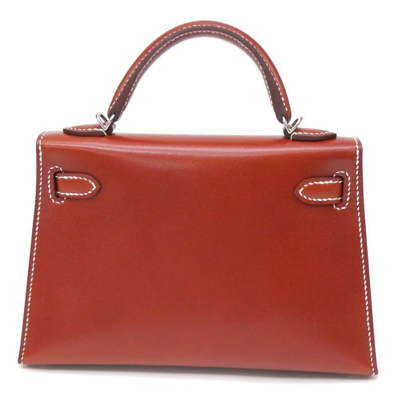 HERMES エルメス ショルダーバッグ ミニケリー2 U刻印 SV金具 外 HERMES エルメス ショルダーバッグ ミニケリー2 U刻印 SV金具 外