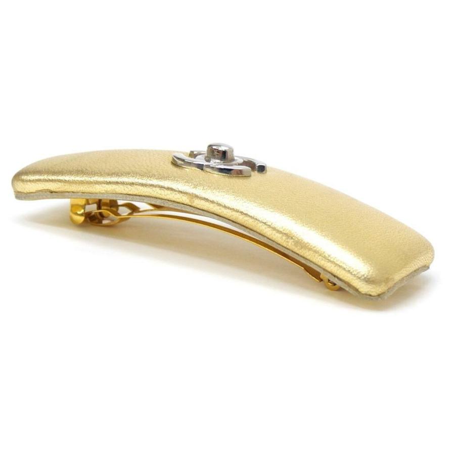 シャネル CHANEL バレッタ ヘアアクセサリー ココマーク ゴールド 【中古】(65708) CHANEL（シャネル） バレッタ ヘアアクセサリー ココマーク ゴールド