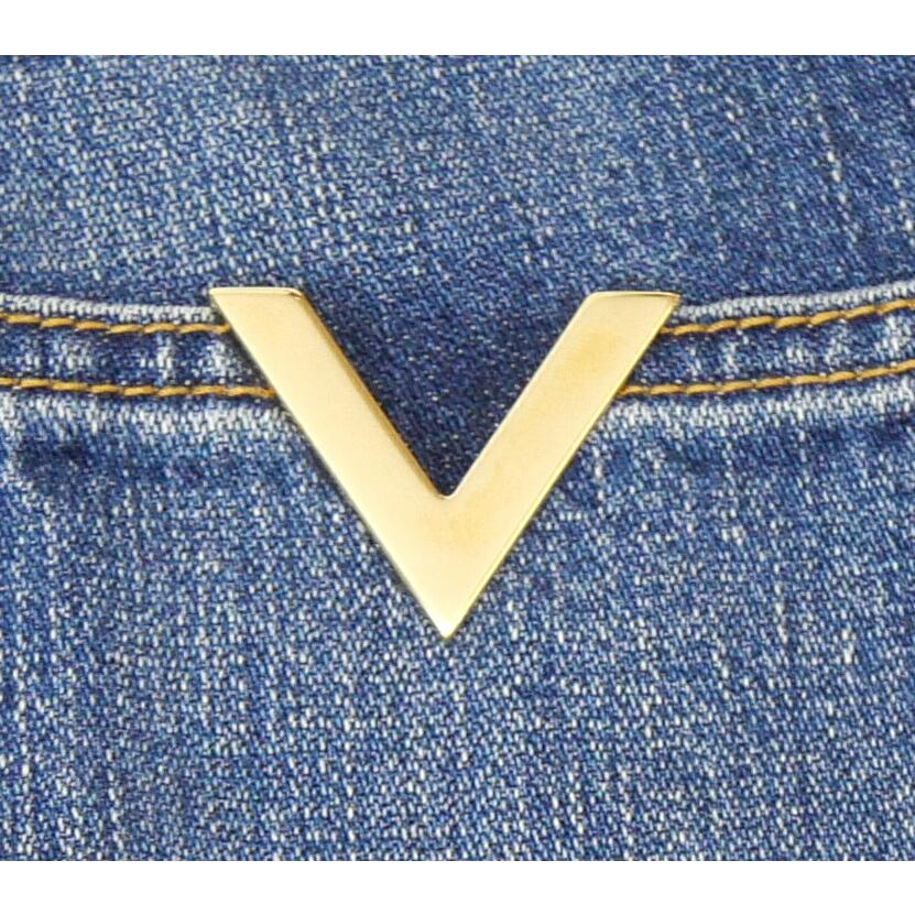 VALENTINO ヴァレンティノ ブルーウォッシュドデニム パンツ ジーンズ 