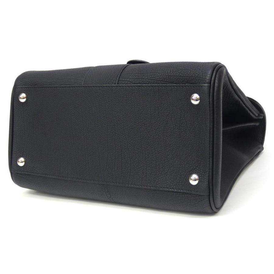 DELVAUX デルヴォー ハンドバッグ ブリヨンMM 2WAY 黒 DELVAUX デルヴォー ハンドバッグ ブリヨンMM 2WAY 黒