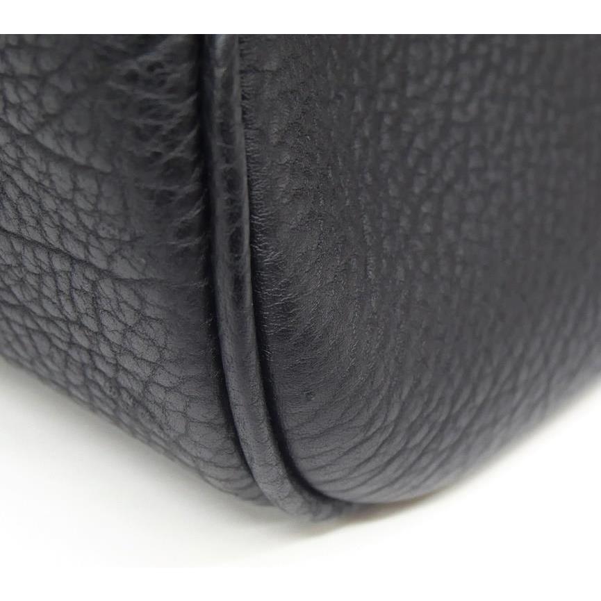 デルヴォー DELVAUX ハンドバッグ ブリヨンMM 2WAY 黒 クリスピーカーフ 【中古】(65790)の画像