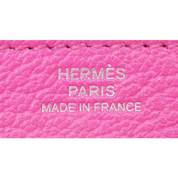 HERMES エルメス 長財布 ケリーウォレット C刻印 ピンク 
