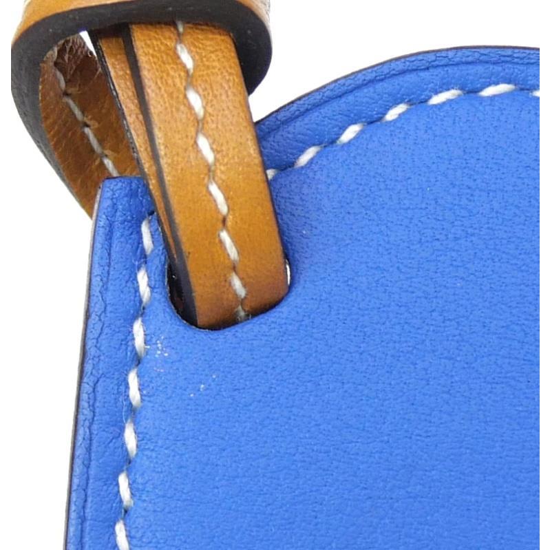 HERMES（エルメス） バッグチャーム パドックボットブーツ ブルー