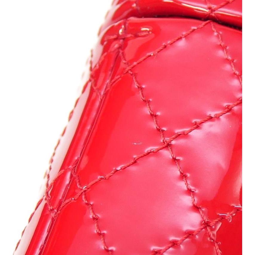 CHANEL（シャネル） リップケース チェーンショルダー 赤 パテント