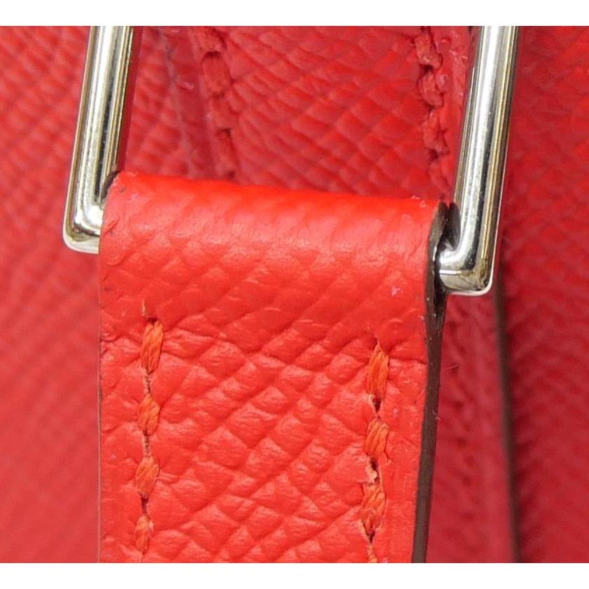 HERMES（エルメス） ピコタンロックPM トレサージュ D刻印 ルージュ 