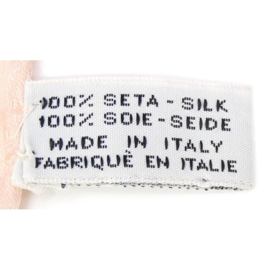 CHANEL（シャネル） スカーフ 宝石 ジュエリー柄 ピンク シルク100