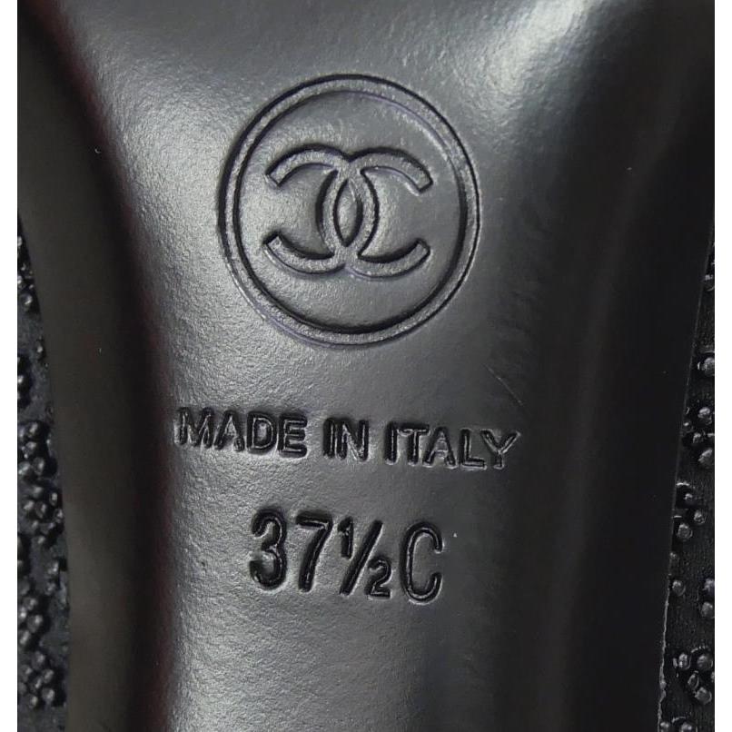 CHANEL シャネル ハイヒールパンプス ココマーク ピンヒール 黒 CHANEL シャネル ハイヒールパンプス ココマーク ピンヒール 黒