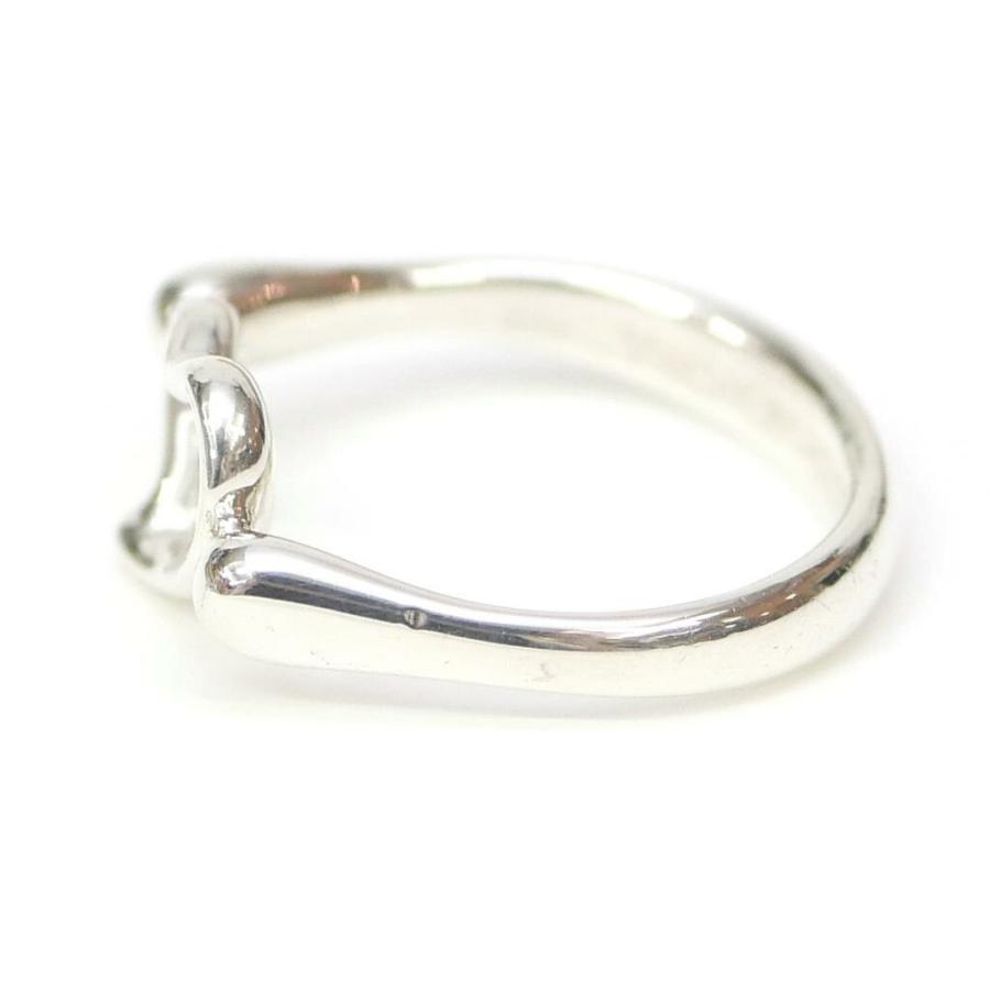 TIFFANY&Co. ティファニー 指輪 オープンハート リング #9.5 TIFFANY&Co. ティファニー 指輪 オープンハート リング #9.5