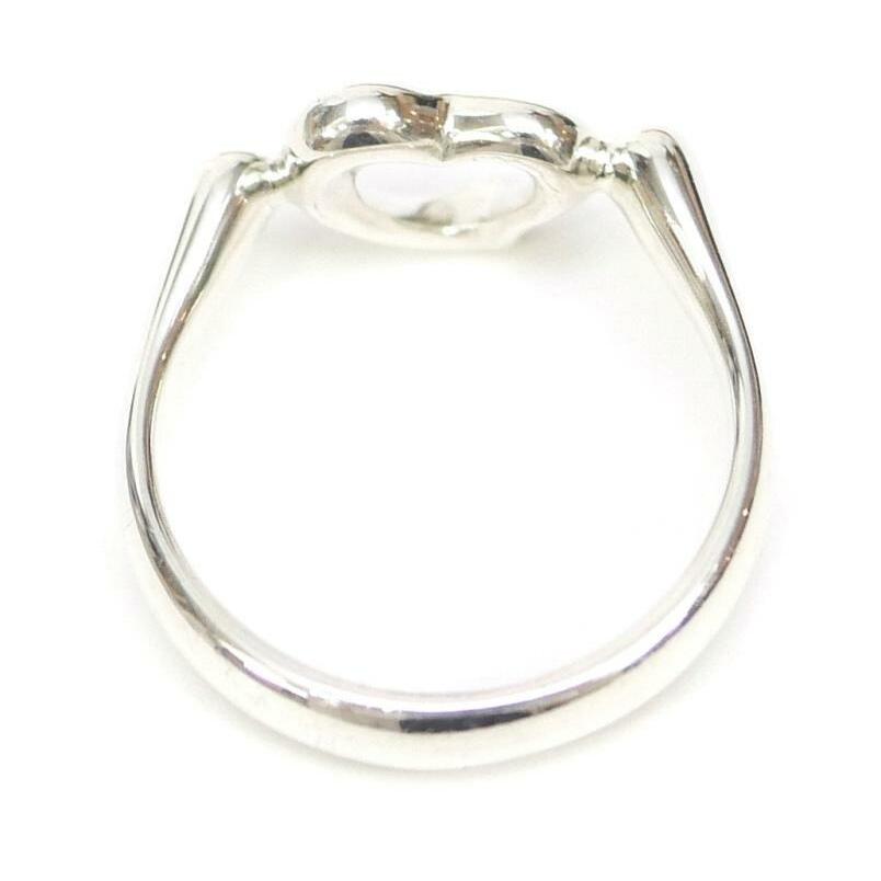 TIFFANY&Co. ティファニー 指輪 オープンハート リング #9.5 TIFFANY&Co. ティファニー 指輪 オープンハート リング #9.5
