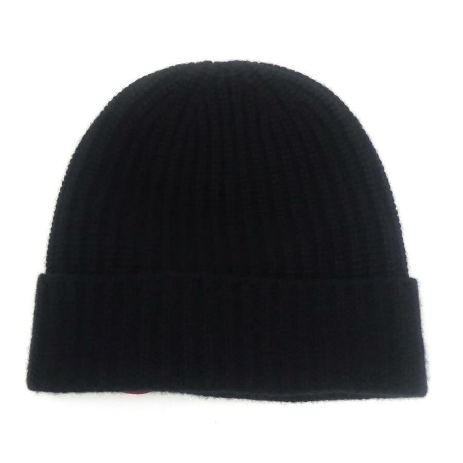 CHANEL シャネル ニット帽 カメリアブローチ付き ニットキャップ CHANEL シャネル ニット帽 カメリアブローチ付き ニットキャップ