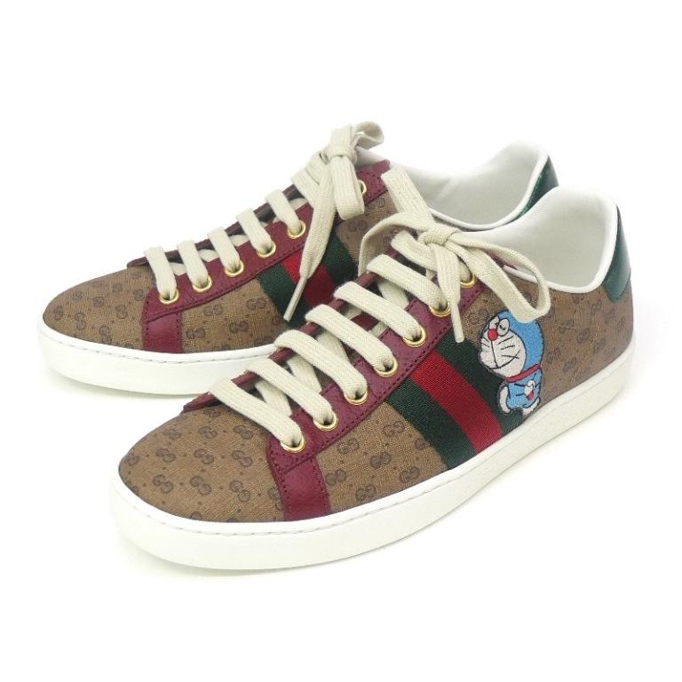 GUCCI グッチ ドラえもんコラボ スニーカー GGスプリーム シェリー 
