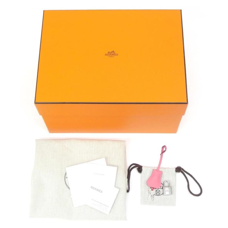 エルメス HERMES ハンドバッグ ツールボックス20 C刻印 SV金具 2WAY ローズアザレ スイフト 【中古】(66500)の画像