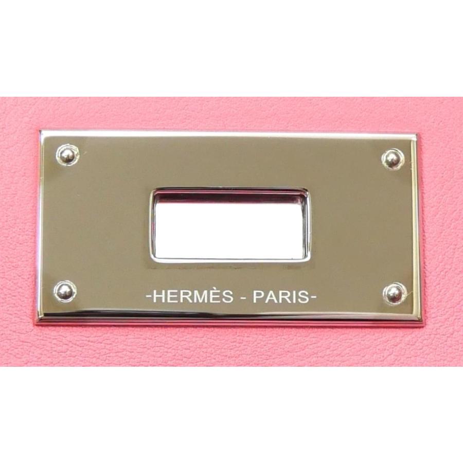 エルメス HERMES ハンドバッグ ツールボックス20 C刻印 SV金具 2WAY ローズアザレ スイフト 【中古】(66500)の画像